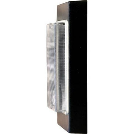 

Dabmar Lighting W9313-B 13.19 x 5.03 x 3.08 in. 120 V 13 watts Powder Coated Cast Aluminum Surface Mounted Wall Fixture Light with S13-GU-24 Flourescent Lamp Black