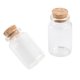 thumbnail image 5 of 20 botellas de vidrio con corcho, transparentes, para guardar deseos, minibotellas para té, para fiestas en casa (30 x 50 mm, 20 ml), 5 of 6
