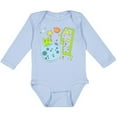 thumbnail image 3 of Inktastic Cute First Birthday Alien in Space Boys or Girls Long Sleeve Baby Bodysuit, 3 of 5
