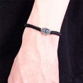 thumbnail image 2 of Pulsera hecha a mano con hilo contra el mal de ojo para mujeres, hombres, niñas y niños, pulseras ajustables de hilo negro y rojo, joyería minimalista ER, 2 of 4