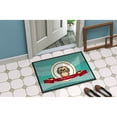 thumbnail image 4 of Caroline's Treasures BB1559JMAT Chocolate Brown Shih Tzu Merry Christmas Door Mat, Indoor Rug or Outdoor Welcome Mat, 4 of 4