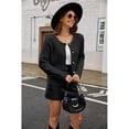 thumbnail image 3 of SWSMCLT Women's Button Down Cardigan Sweater Button Up Autumn Baggy 2025 Adorable Cardigan Sweaters Warm Cold Weather Black Small, 3 of 3