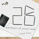 thumbnail image 2 of Minas para portaminas Wsd de 56 mm x 86 mm, 2B (12 piezas), 2 of 6