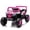 Pink, variant on iRerts 12V Electric Ride on UTV, Powered Ride on Cars with Parent Remote Control, LED Lights, Music Player, Front Shock Absorbers, Ride on Toys for Kids Boys Girls Ages 3-4, Black