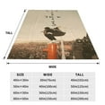 thumbnail image 5 of Travis Rapper Scott Astroworld Plush Throw Blanket For Couch Super Soft Cozy Blanket For Bed Fleece Thick Warm Blanket For Winter, 5 of 9