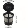 thumbnail image 3 of QJUHUNG 1pc Reusable K-Cup Coffee Filter for Keurig 1.0 & 2.0 Brewers  BPA-Free Universal Fit  Refillable Plastic Coffee Pod ZZZ, 3 of 5