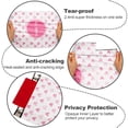 thumbnail image 4 of Jowlroel Pink Heart Printed Poly Mailer 6x9 - 100 Pack, Strong Thick Self Adhesive Shipping Bags for Clothing, Cute Small Business Packaging, 4 of 8