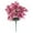 Pink, variant on Artificial Poinsettia Flowers, Faux Poinsettia Bush Bouquets Silk Poinsettia Valentine’s Day Ornaments Poinsettia Flower Arrangement for Home Decor, 1 Pcs, 15.74 Inches
