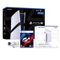thumbnail image 1 of PlayStation 5 Pro 2TB SSD Console with Disc Drive, Wireless Controller and Charger, Gran Turismo 7 - CFI-7019 PS5 Pro, 1 of 9
