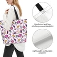 thumbnail image 3 of Fotbe Wine Bolsa Tote Estética de Lona con Estampado para Mujer - Bolsa Reutilizable de Hombro Casual para Vacaciones, Compras, Trabajo y Gimnasio, 3 of 8