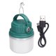 thumbnail image 1 of Luz LED para camping portátil de 360°, luz suave uniforme, lámpara de emergencia para camping para senderismo al aire libre, verde, 1 of 10
