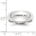 thumbnail image 2 of Platinum 6mm Comfort-Fit Wedding Band (Size 4) Made In United States pcf060-4, 2 of 5