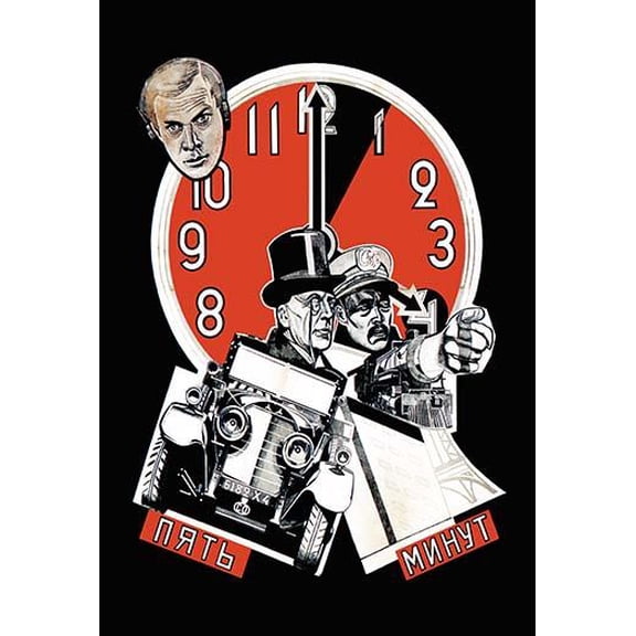 Five Minutes Museum quality giclee print canvas wrap(20" x 30")