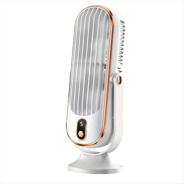 Ventilador de Escritorio, Portátil, Sin Aspas, Pequeño, Personal, Silencioso, para el Hogar, la Oficina y el Dormitorio A
