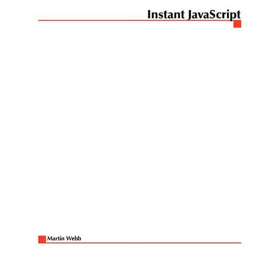 Application Development S Instant Javascripts, (Paperback)