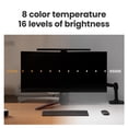 thumbnail image 4 of Luz LED para monitor BenQ ScreenBar Pro con iluminación ultraancha, 4 of 6