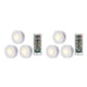 thumbnail image 3 of Yuarrent Luz nocturna inalámbrica Control remoto LED Puck Luces Gabinete interior Herramienta de iluminación Luz nocturna 3 piezas y 1 control 2piezas, 3 of 6