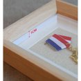 DIY Wood Po Frame Depth 1cm For Displaying Badge Medal Collection