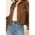 thumbnail image 3 of Blanknyc Women's Faux Suede Fringe Jacket - 62EG5628-BWN   US, 3 of 4