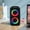Black, variant on Portable Speaker Qwtwty Karaoke Stereo, Portable Bluetooth Speaker with 1 Wireless Microphone, PA System with LED Lights, Suitable for Home Parties, Gatherings, Xelaxation