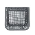 thumbnail image 3 of Christopher Knight Home 29" Outdoor Rope Bar Stools, Set of 2, Woven Seat with Black Metal Frame, Dark Gray, Set of 2, 3 of 9