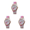 thumbnail image 2 of Minnieouse Fashion Wrist Watch Wear-resistant Printing Watches Wristwatch Pointer Clock Needle Lightweight Buckle Causal with Type1, 2 of 6