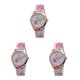 thumbnail image 5 of Guardurnaity Fashion Wrist Watch Wear-resistant Printing Watches with Clock Pointer Needle Wristwatch Buckle Lightweight Causal Type1, 5 of 6