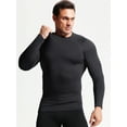 thumbnail image 4 of Cadmus Men's 2 Pack Workout Long Sleeve Shirts-Compression, Quick-Dry, Lightweight Top for Gym, Running, 4 of 7