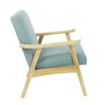 thumbnail image 2 of OSP Home Furnishings Weldon Chair in Klein Sea fabric with Brushed Finished Frame, 2 of 5