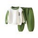 thumbnail image 1 of Odeerbi 6M-3Y Niños Niñas Trajes Color Block Sudaderas de Cuello Redondo Pantalones de Chándal Conjunto de Dos Piezas Sudaderas Deportivas de Primavera, 1 of 5
