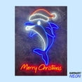 thumbnail image 5 of Handmadetneonsign Dolphin Christmas Neon Sign, Dolphin Wall Art Light, Merry Christmas Home Wall Decor 73923, 5 of 5