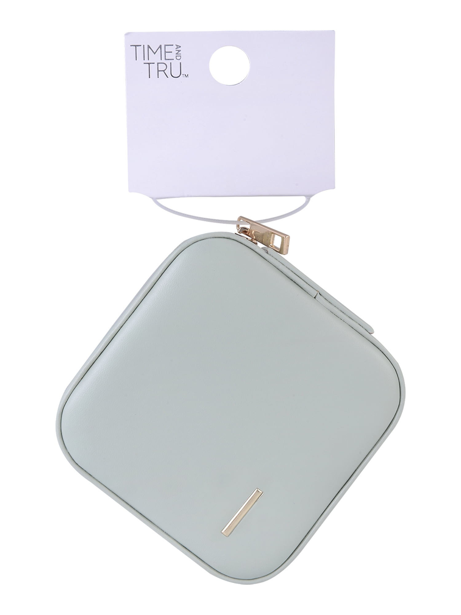 Time and Tru Square Sage Initial "I" Jewelry Organizer