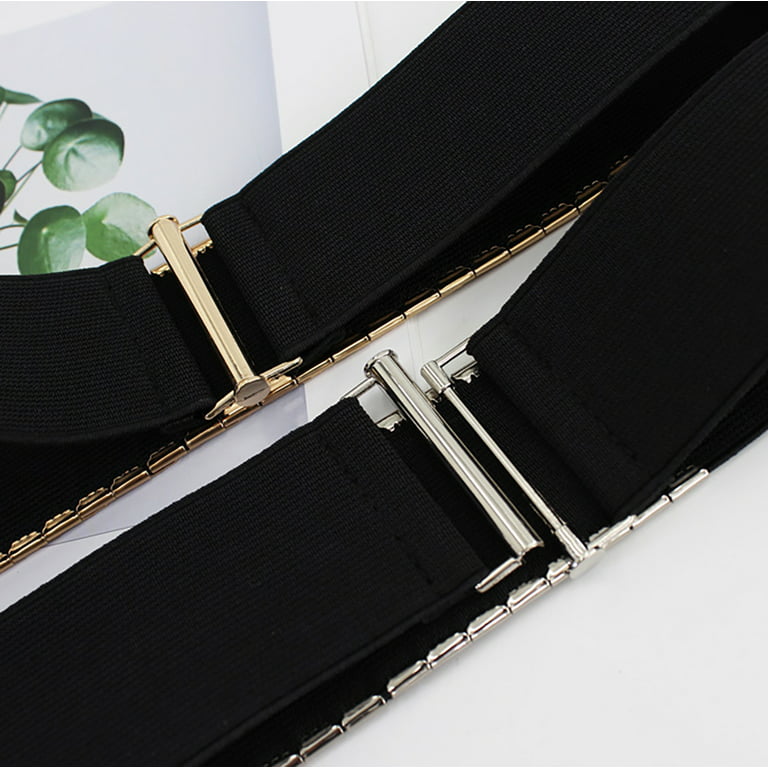 Black Elastic Belt (6 inches wide) 