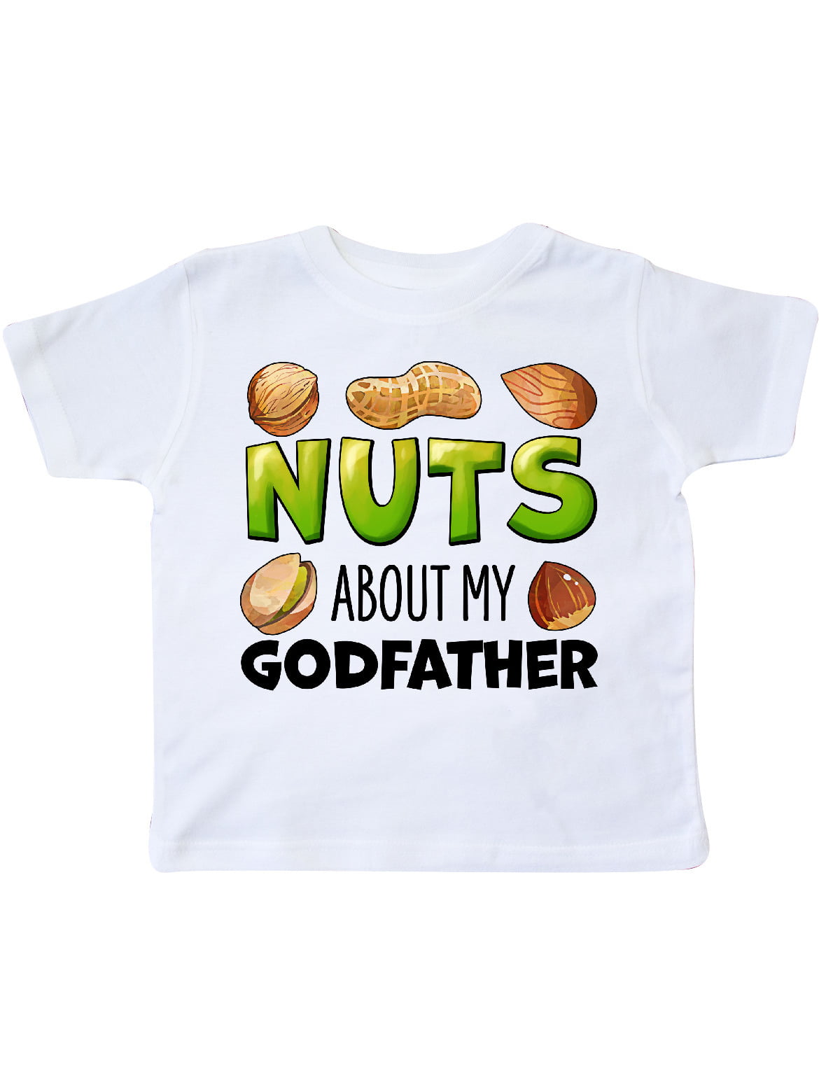 Toddler/Kids Ruffle T-Shirt Im Going On an Airplane with My Godfather Pack My Stuff 