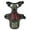 Red Green, variant on Pet Vest For Walking With Handle Adjustable Reflective Dog Cat Harness Santa Faces