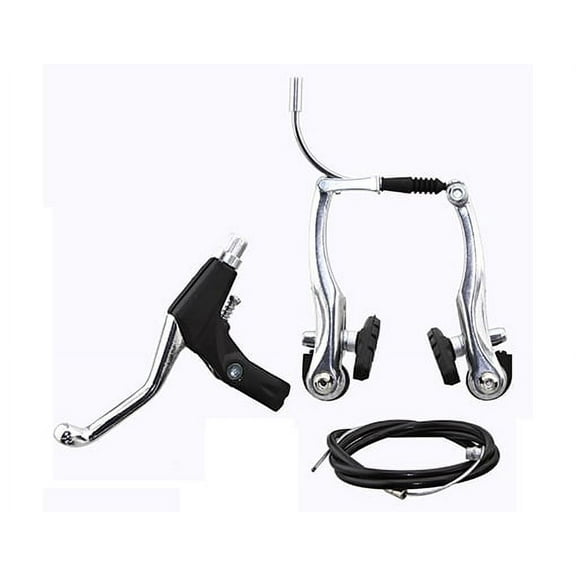 v-brake front with lever chrome. Bike brake