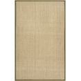 thumbnail image 3 of SAFAVIEH Natural Fiber Arbor Bordered Area Rug, Natural/Olive, 6' x 9', 3 of 12