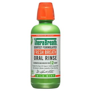 PerCara Alcohol-Free Fresh Mint Oral Health Rinse 16.9-oz. Bottles - 3 ...