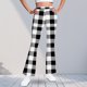 thumbnail image 1 of Pantalones largos con estampado para niñas, forrados de vellón para mayor calidez, pantalones largos casuales, leggings ligeramente acampanados, traje para niñas de 5 a 16 años., 1 of 6