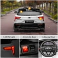 thumbnail image 3 of VOLTZ TOYS Licensed Chevrolet Blazer 24V 2-Seater Kids Ride On Car - Power Battery, Dual 65W Motors, Remote Control, LED Lights & Music - White, 3 of 5
