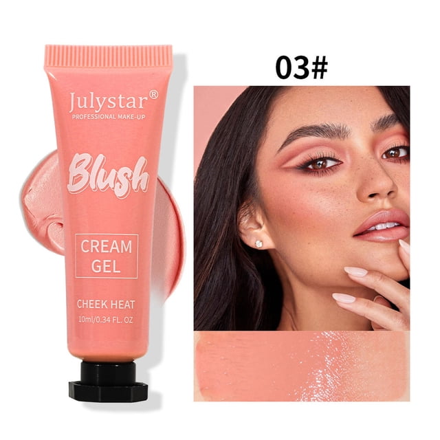 ZZwxWA Clearance Sales Powder Blusher Stick Brightens And Bottoms, Three-dimensional, Natural, Nude,, Light And Multi-functional Powder Blusher Stick 10g