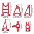 thumbnail image 1 of Kit de bricolaje de eje de portal trasero delantero duradero Vogacara aleación de aluminio Rojo 1/14 Rc, 1 of 6