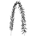 thumbnail image 1 of PEIXUN Halloween Black Maple Garland Artificial Hanging Fall Leave Vines Home Decor Thanksgiving Garlands Decor, 1 of 7
