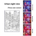 thumbnail image 3 of USB Plug Dimming Romantic Home LED Beautiful City Night View Light C, 3 of 5