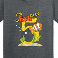 thumbnail image 4 of Inktastic I'm O-fish-ally Five Cute Clownfish Fifth Birthday Youth T-Shirt, 4 of 5