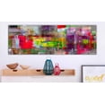 thumbnail image 2 of Tiptophomedecor Abstract Canvas Wall Art - Land Of Fantasy - Stretched & Framed Ready To Hang Art, 2 of 3