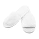 thumbnail image 1 of 8 pares de pantuflas de suela gruesa, pantuflas de invitados blancas puras, pantuflas de vellón coral, 1 of 8