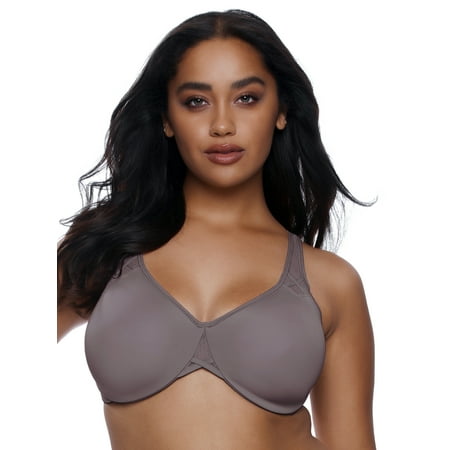 

Paramour by Felina | Amaranth Unlined Comfort Minimizer Bra (Sparrow 40C)