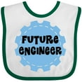 thumbnail image 3 of Inktastic Future Engineer Boys or Girls Baby Bib, 3 of 4