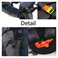 thumbnail image 1 of Tignapoo Sac à Dos de Randonnée Durable de 50L avec Sangles Réglables, Housse Imperméable et Multiples Compartiments pour Camping et Voyage - Noir, 1 of 7